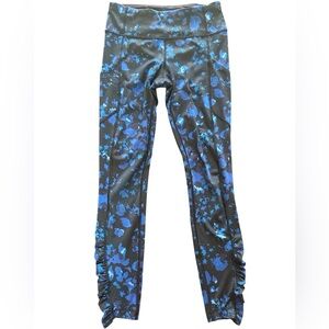 Lululemon Speed Tight IV Full-On Luxtreme Dandy Digie Porcelaine Black Size 4